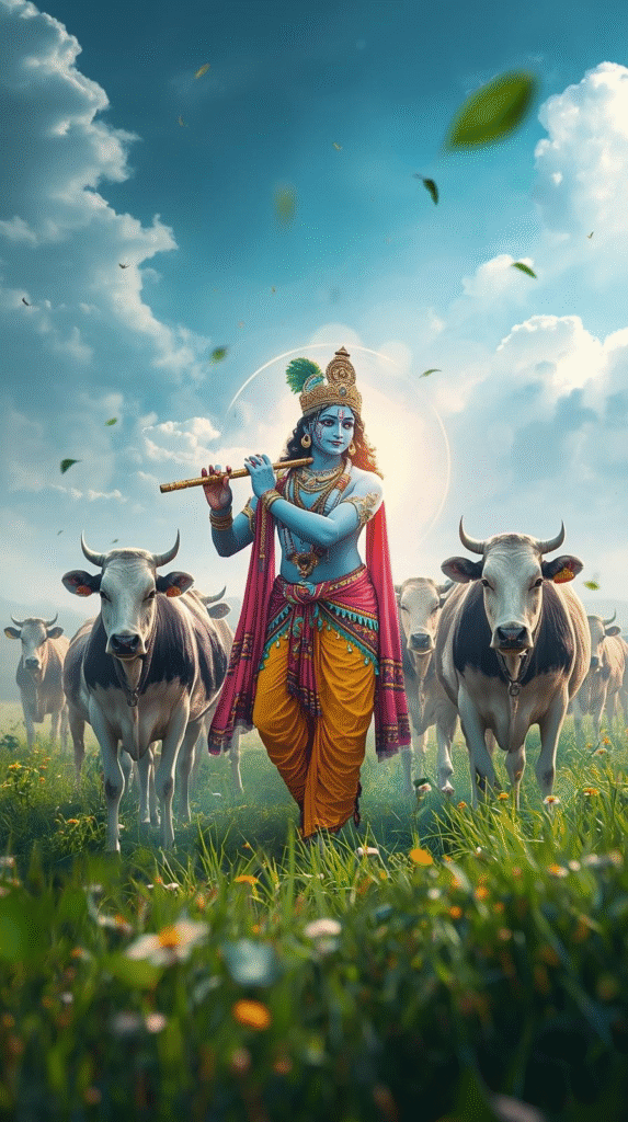 SHREE KISHNA WALLPAPER IN 4K QUALITY 48 1000059590