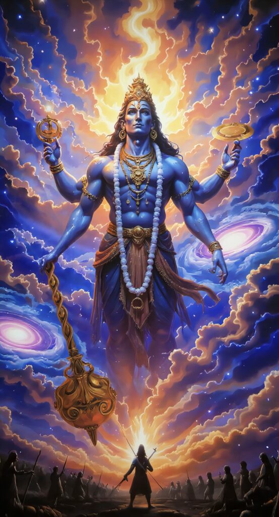 LORD VISHNU WALLPAPER IN 4K QUALITY - BEST AI IMAGE ART